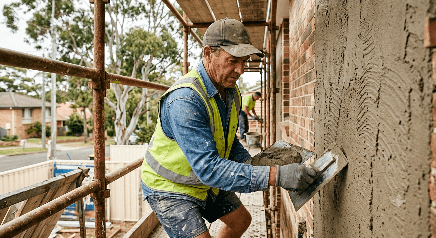 Certificate III in Solid Plastering